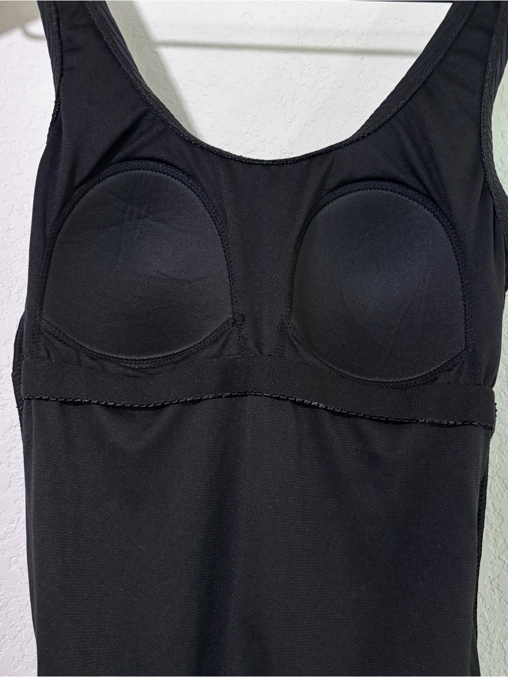 Hurley One Piece Ribbed Swimsuit Bathing Suit Black - Picture 4 of 7